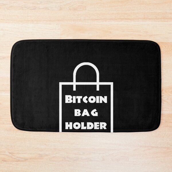 Item preview, Bitcoin Bag Holder Crypto designed and sold by kryative.