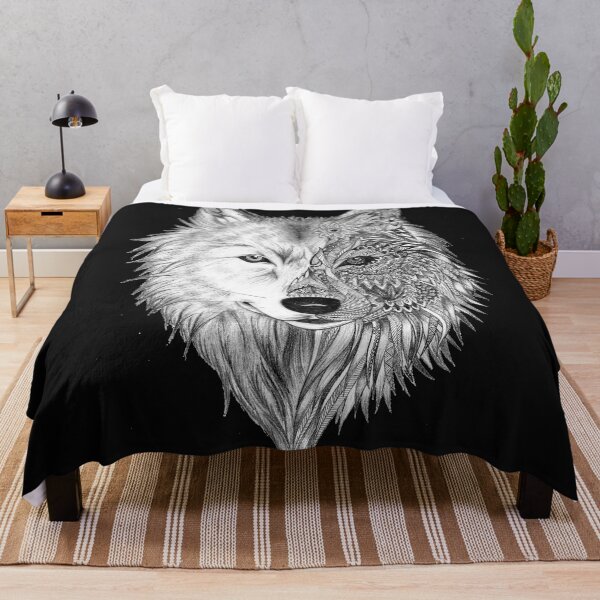 Item preview, zidika wolf vascover designed and sold by 1Fundesigns.