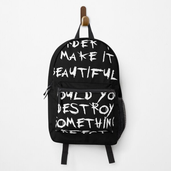 Item preview, Would you destroy something perfect in order to make it beautiful? | Gerard way Beauty quote. designed and sold by SebbyPewPew.