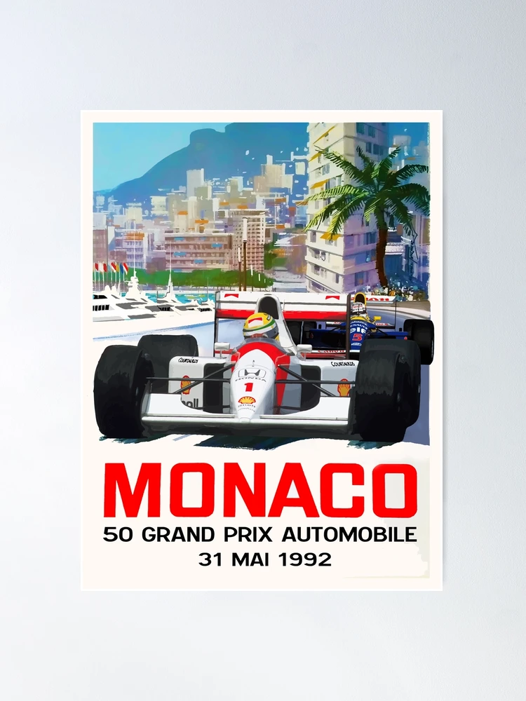 Senna V Mansell Monaco GP 1992