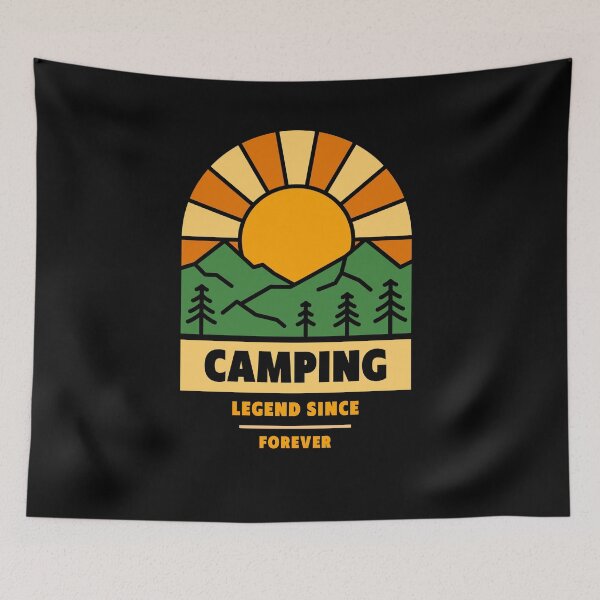 Item preview, Camping Legend Since Forever  designed and sold by Artistusha.