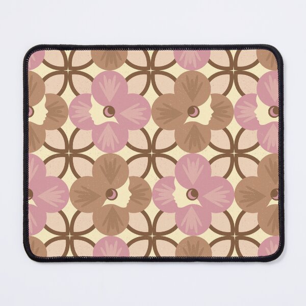 Item preview, Flower women pastel pink designed and sold by pakanta.