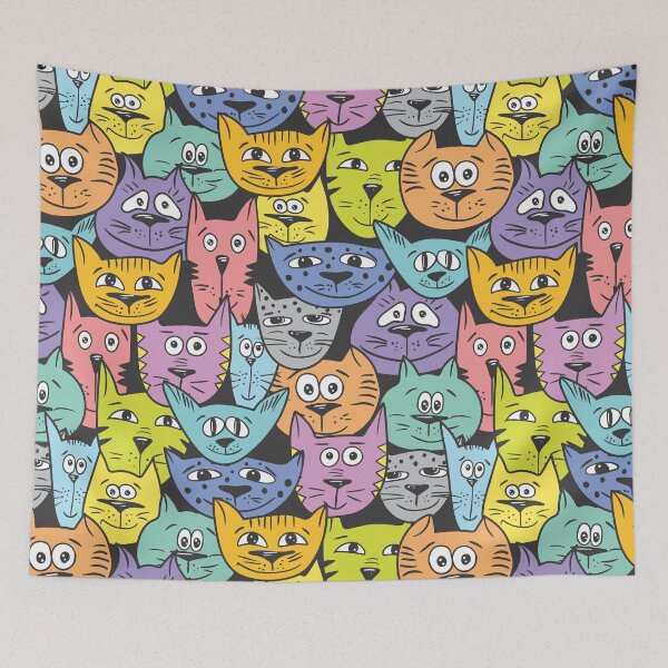 Item preview, The Cats Meowww designed and sold by Maria Jordan-O'Reilly.