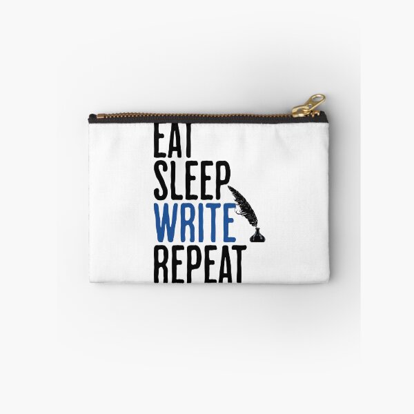Item preview, Eat Sleep Write Repeat - Writing Humor designed and sold by AlanPhotoArt.