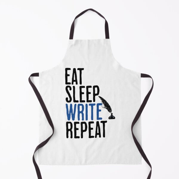 Item preview, Eat Sleep Write Repeat - Writing Humor designed and sold by AlanPhotoArt.