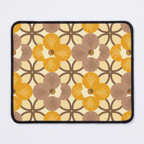 Item preview, Flower women pastel yellow designed and sold by pakanta.