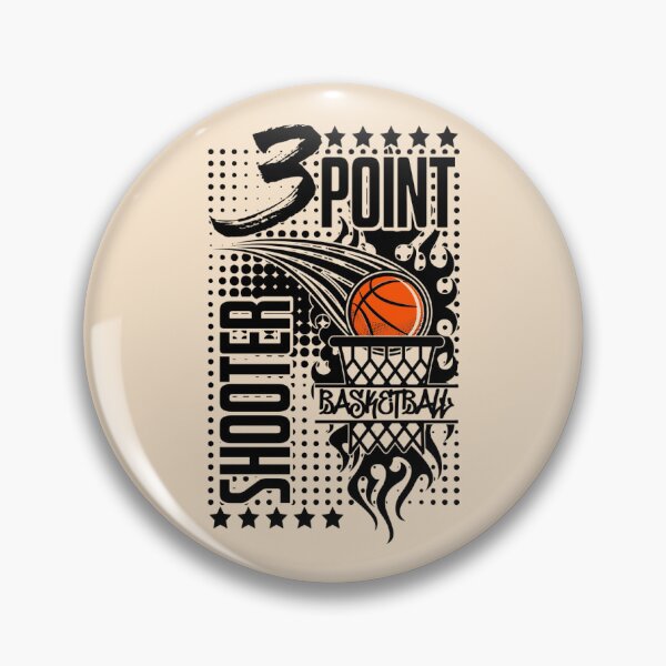 Item preview, Three Point Shooter - Basketball  designed and sold by TextAndVectors.