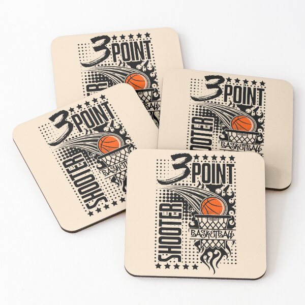 Item preview, Three Point Shooter - Basketball  designed and sold by TextAndVectors.