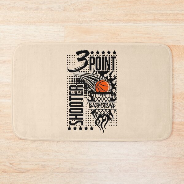 Aperçu de l'œuvre Tir à trois points - Basket-ball créée et vendue par TextAndVectors.