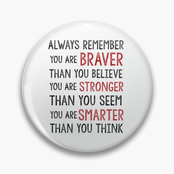 Item preview, You Are Braver Stronger Smarter Loved designed and sold by Tema EL.