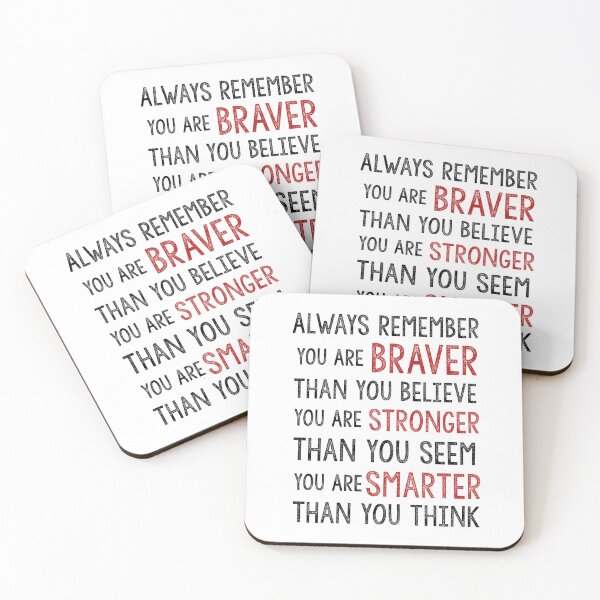 Item preview, You Are Braver Stronger Smarter Loved designed and sold by Tema EL.