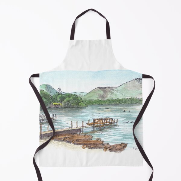 Item preview, Derwentwater from Keswick Watercolour designed and sold by Tom Napper Design.