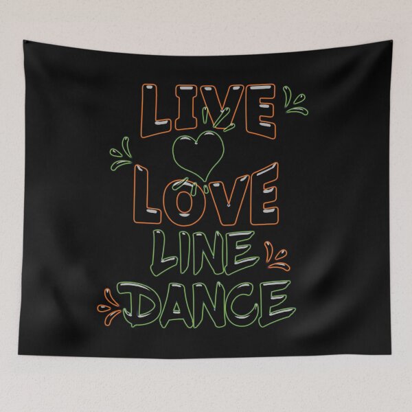 Item preview, Live Love Line Dance designed and sold by Dubbra.