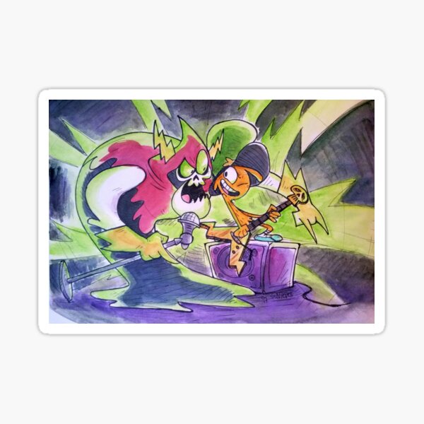 Awesomest evildoer Sticker