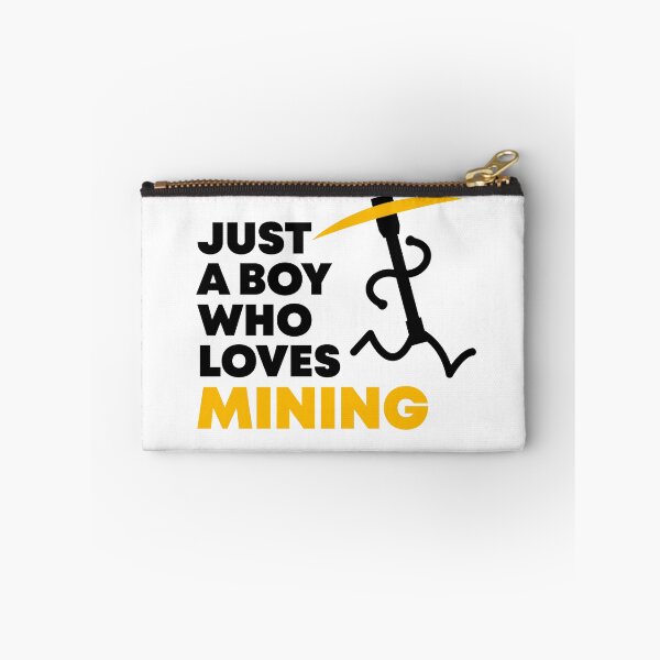 Item preview, Just a Boy Who Loves Mining designed and sold by lunacarter.