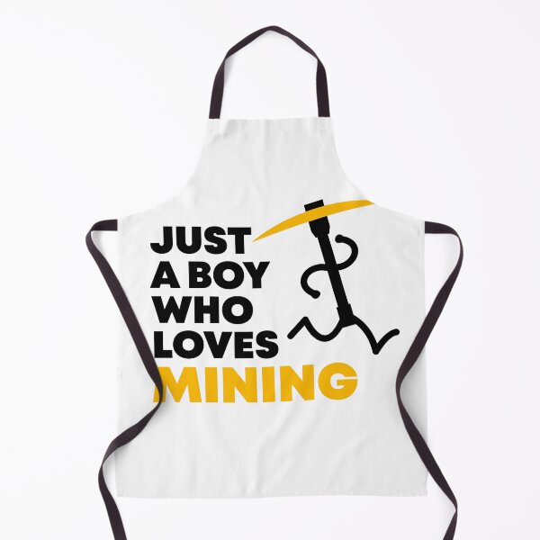 Item preview, Just a Boy Who Loves Mining designed and sold by lunacarter.