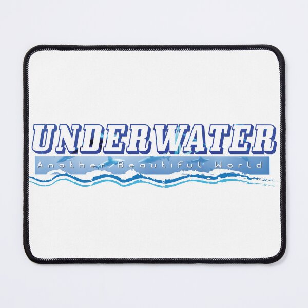 Item preview, The Underwater another beautiful world Lettering Design designed and sold by RiyonArts.