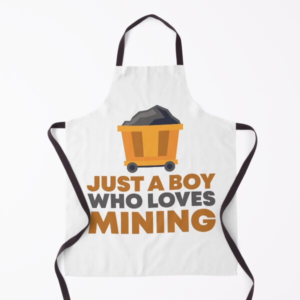 Item preview, Just a Boy Who Loves Mining designed and sold by lunacarter.