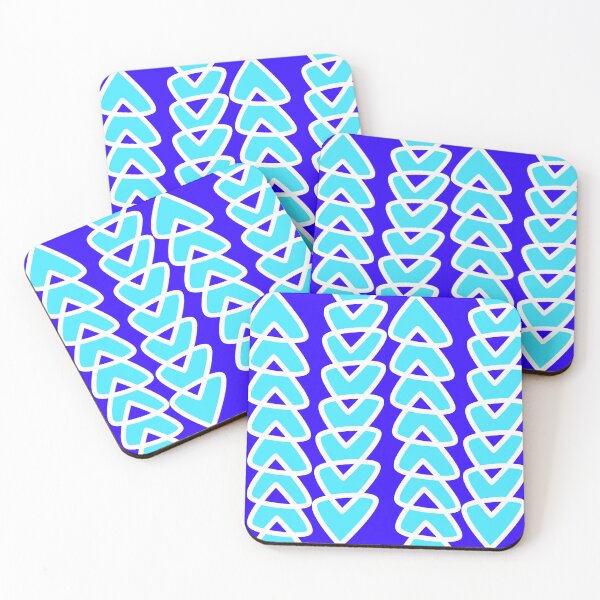 Item preview, Triangle Pattern, Blue designed and sold by SariePhotograph.