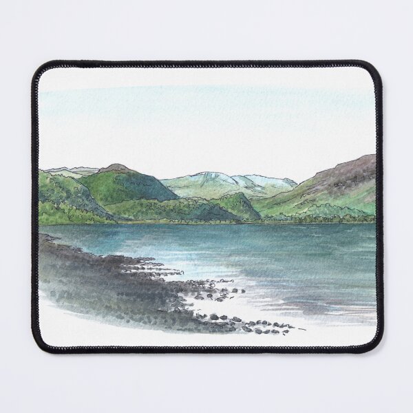 Item preview, Borrowdale Valley from Derwentwater Watercolour designed and sold by Tom Napper Design.