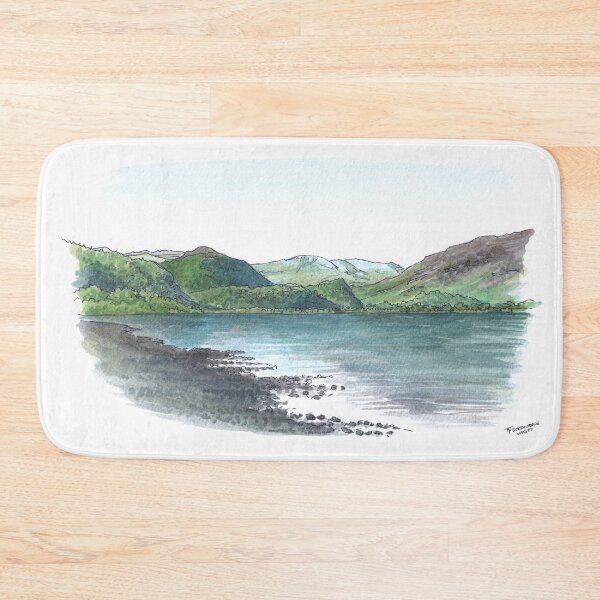 Item preview, Borrowdale Valley from Derwentwater Watercolour designed and sold by Tom Napper Design.
