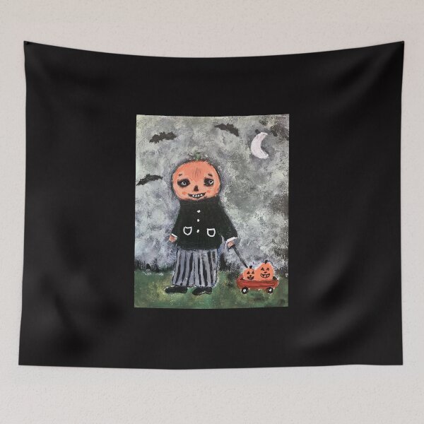 Item preview, Darling pumpkin halloween friend designed and sold by RosaLL.