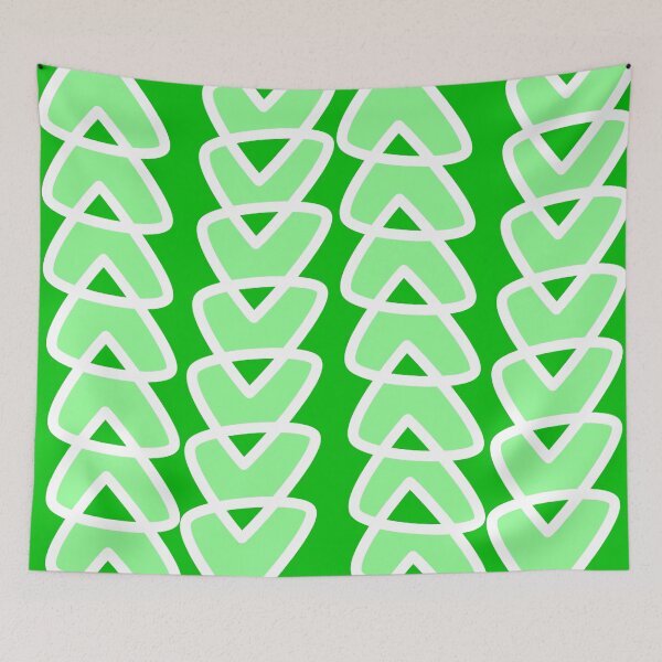 Item preview, Triangle Pattern, Green designed and sold by SariePhotograph.