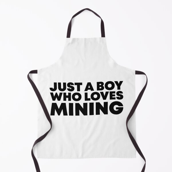 Item preview, Just a Boy Who Loves Mining designed and sold by lunacarter.