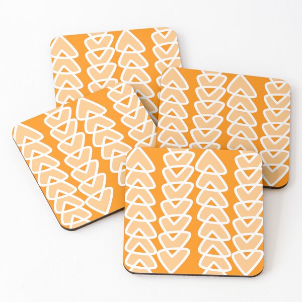 Item preview, Triangle Pattern, Orange designed and sold by SariePhotograph.