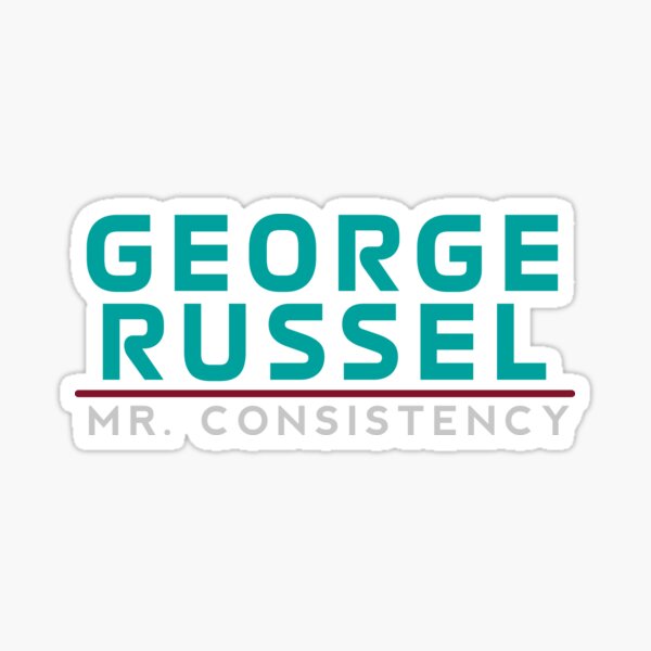 Item preview, Geroge Russel MR.Consistency designed and sold by TheF1Design.