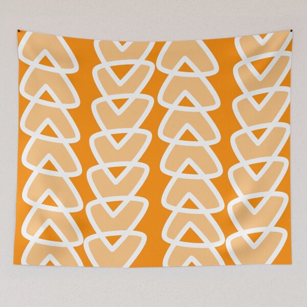 Item preview, Triangle Pattern, Orange designed and sold by SariePhotograph.