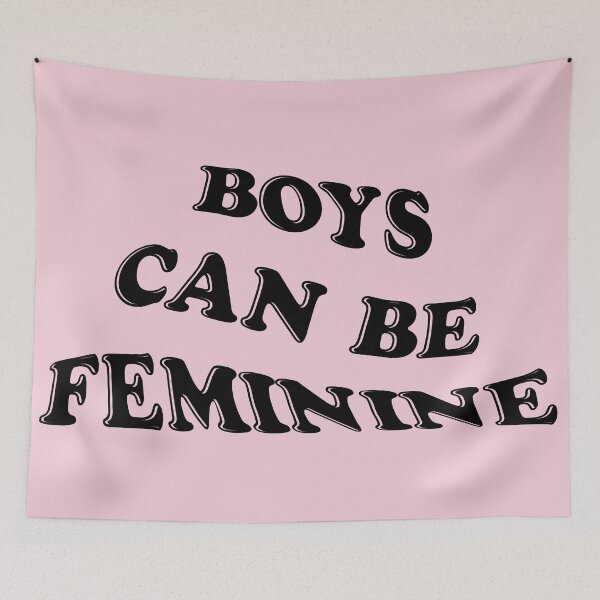 Item preview, Boys Can Be Feminine designed and sold by marsh  designs.