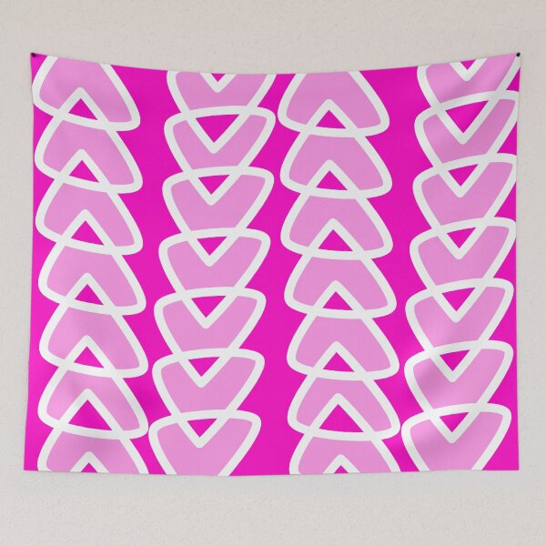 Item preview, Triangle Pattern, Pink designed and sold by SariePhotograph.