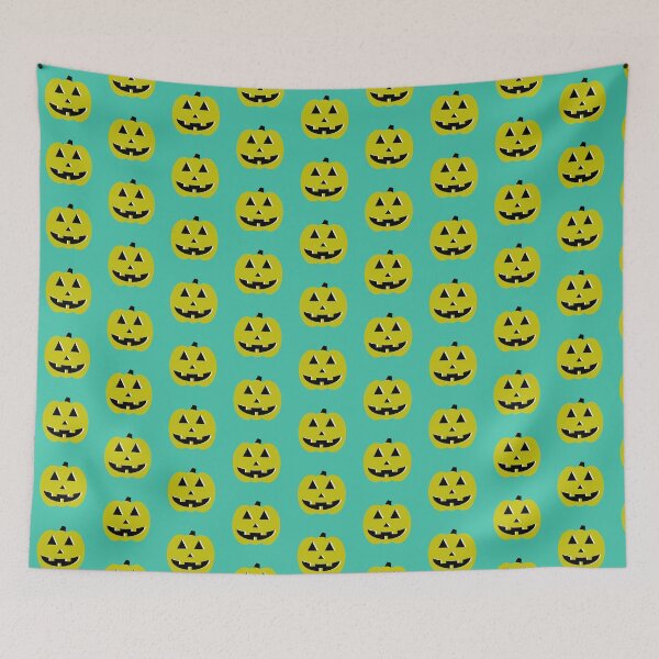 Item preview, Electric Yellow, Cheery Jack-o’-Lantern designed and sold by majestikmag.