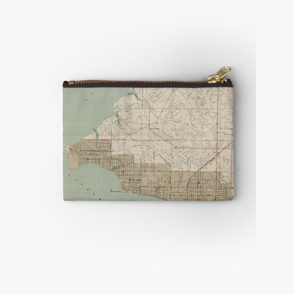 Item preview, Vintage Map of Panama City Florida (1943) designed and sold by BravuraMedia.
