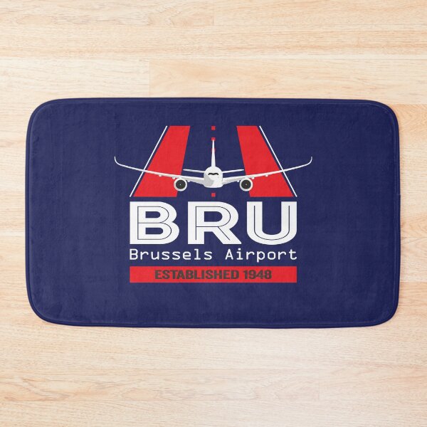 Item preview, BRU Brussels Airport Belgium - Plane Design designed and sold by FouDeeziner.