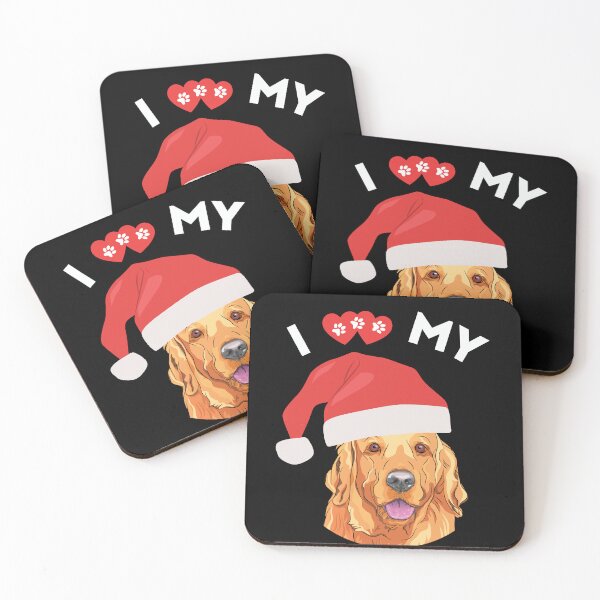 Item preview, I Heart Love My Yellow Labrador Retriever | Golden Retriever Dog Lover designed and sold by CoolCreative.