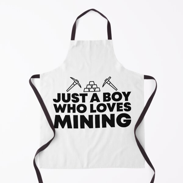 Item preview, Just a Boy Who Loves Mining designed and sold by lunacarter.
