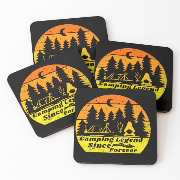 Item preview, Camping Legend Since Forever designed and sold by Artistusha.