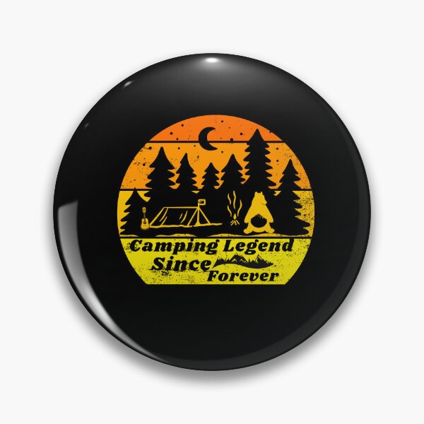 Item preview, Camping Legend Since Forever designed and sold by Artistusha.