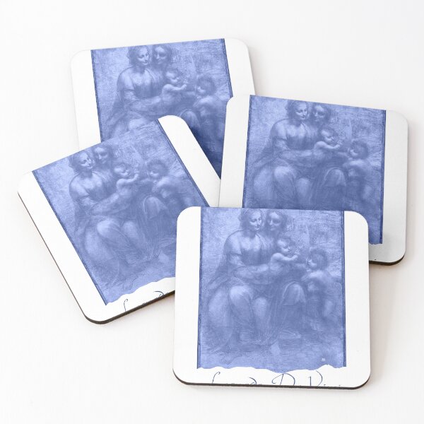 Item preview, The Virgin and Child with St Anne and St John the Baptist by Leonardo da Vinci  designed and sold by VanyssaGraphics.