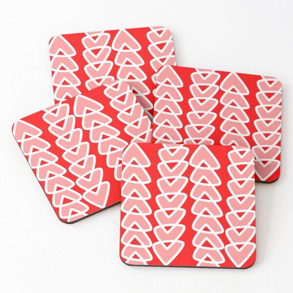 Item preview, Triangle Pattern, Red designed and sold by SariePhotograph.