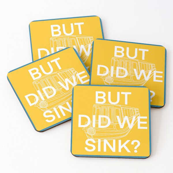 Item preview, But did we sink? Narrowboat edition  designed and sold by The Onboard  Artist.