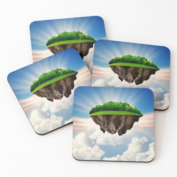 Item preview, Floating Island in Front of a Sunrise designed and sold by jcdeegs123.