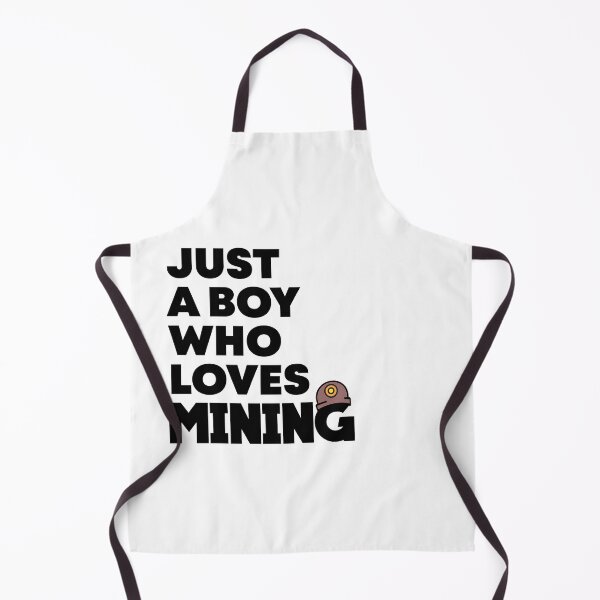 Item preview, Just a Boy Who Loves Mining designed and sold by lunacarter.