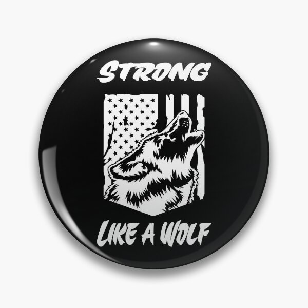 Item preview, Strong Like A Wolf designed and sold by Momona-design.