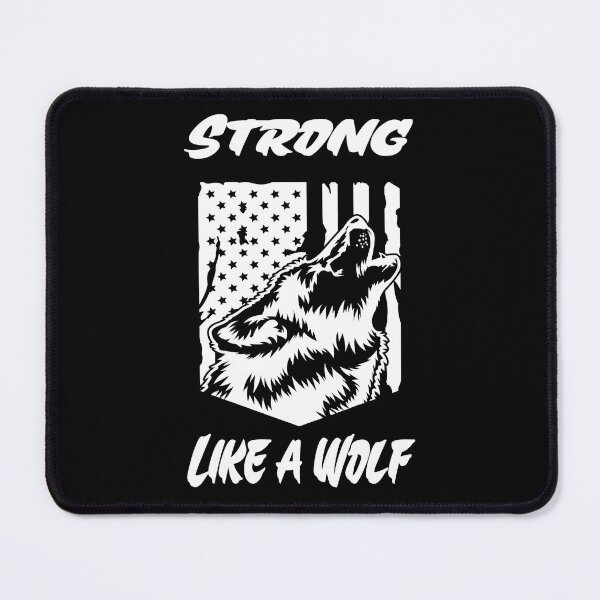 Item preview, Strong Like A Wolf designed and sold by Momona-design.