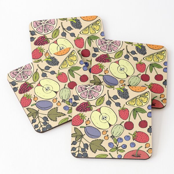 Item preview, Watercolor Seasonal Fruit designed and sold by risingrocket.