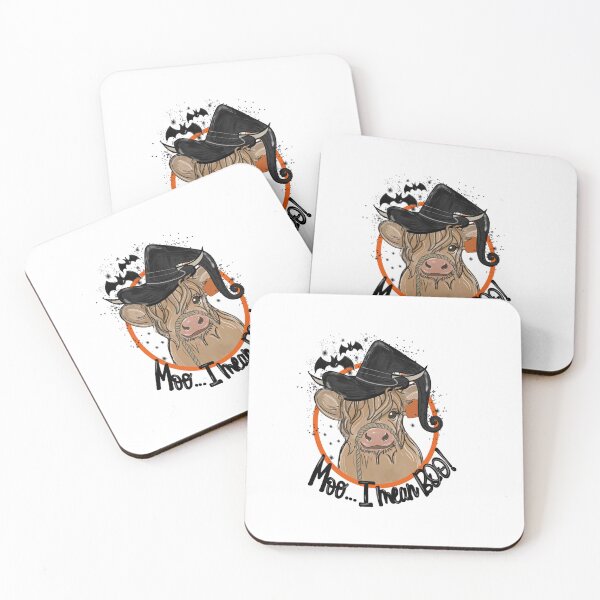 Item preview, Moo... I mean Boo! - Funny Halloween designed and sold by tomatosoup210.