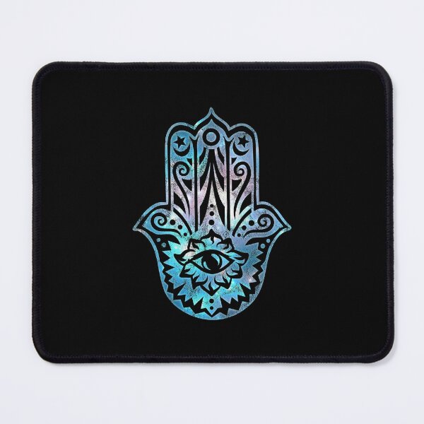 Item preview, HAMSA HAND of Fatima Protection Vintage Galaxy Space designed and sold by nitty-gritty.